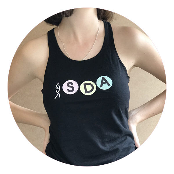 SDA Singlet Front SDA Singlet Front