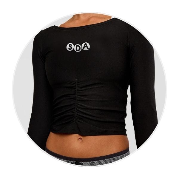 SDA Crop Top Long Sleeve