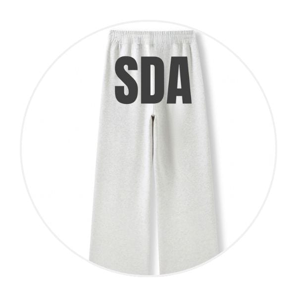 SDA Branded Grey Track Pant